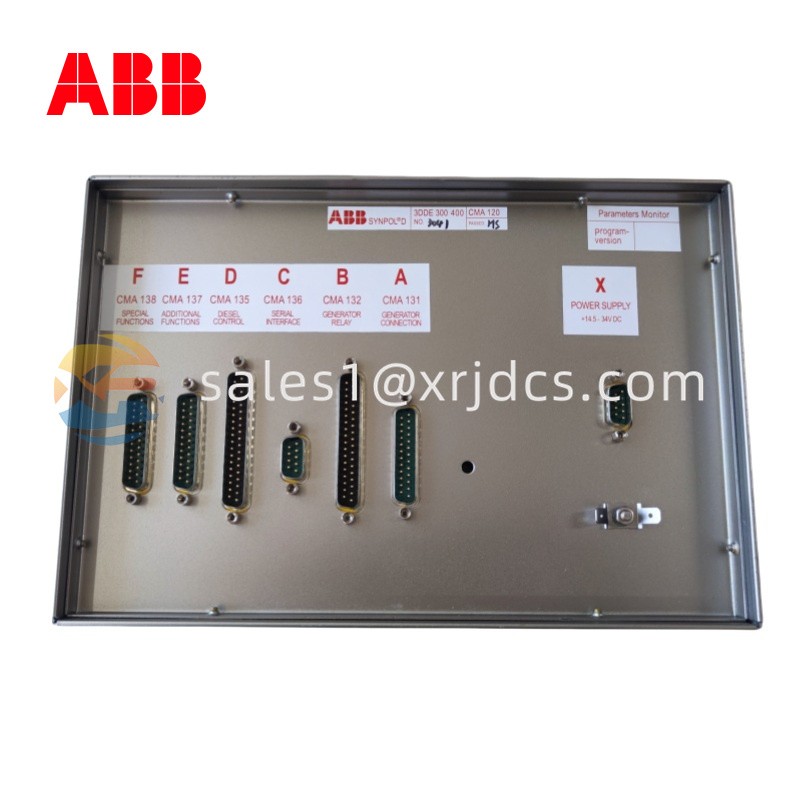 ABB 3DDE300400 CMA120 Basic Controller Panel4